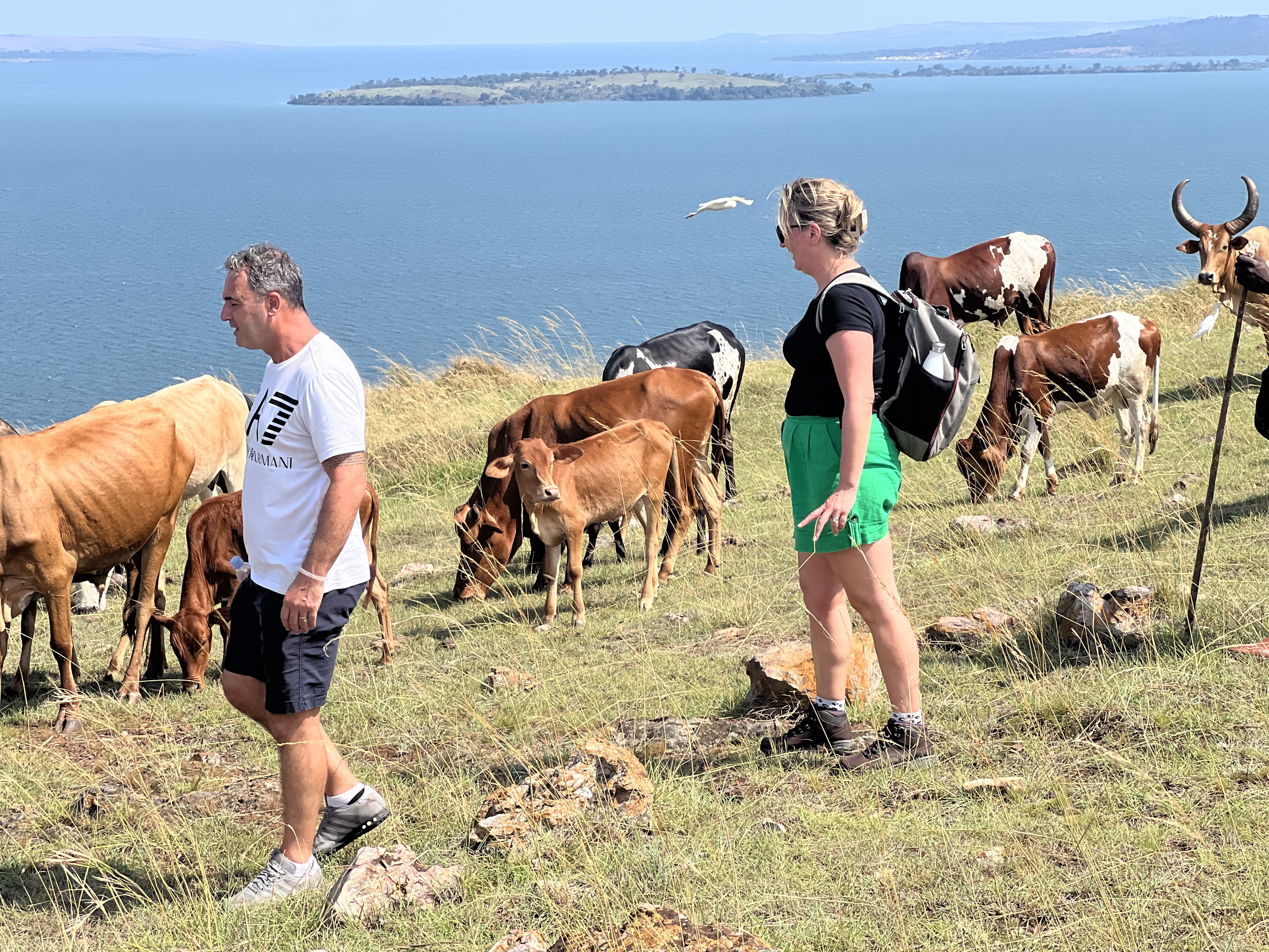 Trying ot keep distance